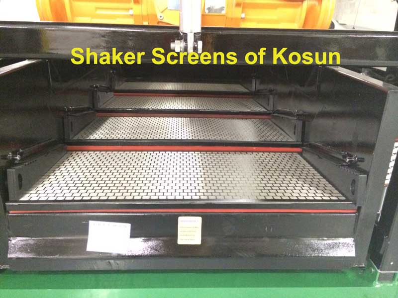 shaker screens